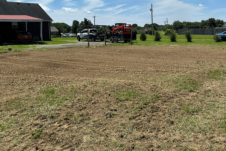 Basic Lawn Leveling After 3